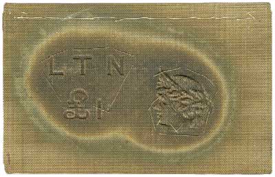 Watermark mesh for Lavery One Pound note