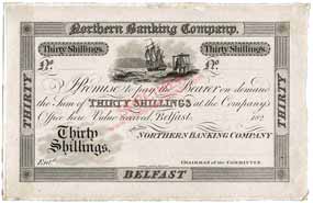 Northern Banking Company 30 Shillings 1824