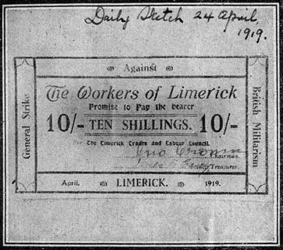 Limerick Soviet Promissory note