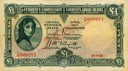 1928 One Pound