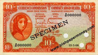 Ten Shillings 1928