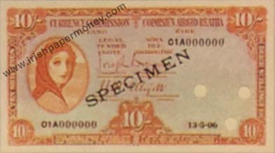 Ten Shillings 1938