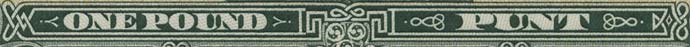 Bottom panel of Lavery 10 Shilling note