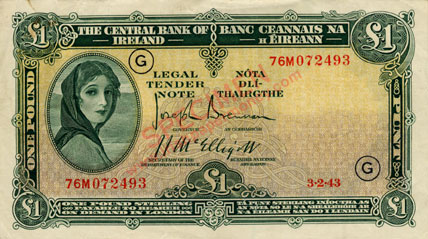 One pound 1943