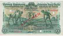 one Pound Ploughman note