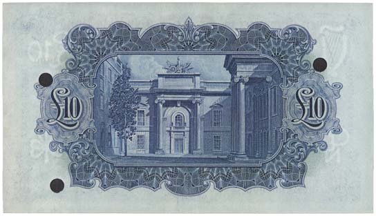 Ten Pound Consolidated Bank Note, watermarks