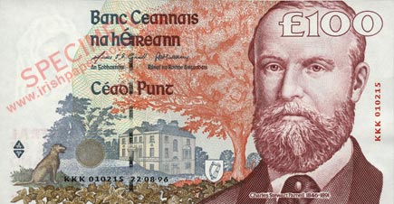 Parnell 100 pound replacement note