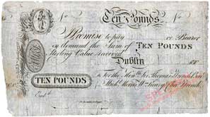 Ffrenchs Bank Dublin 10 Pounds