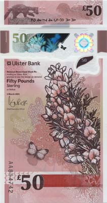 Ulster Bank 50 Pounds