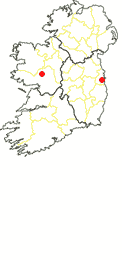Tuam, Co Galway, Ireland map