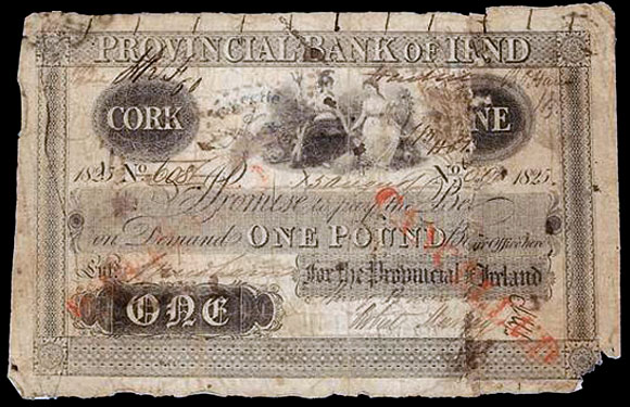 Provincial Bank of Ireland One Pound 1825